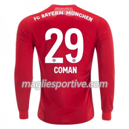 Completo Calcio Bayern Monaco Kingsley Coman 29 Divisa Prima 2019/2020 ML